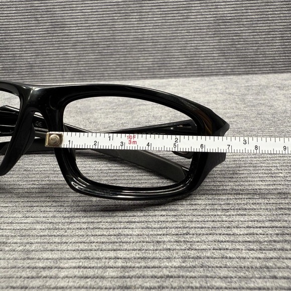 Oakley Valve Sunglasses Frames Polished Black 12-837 60-16 133 Mens Sport Wrap - Picture 13 of 15